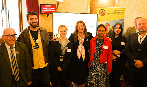 Student joins ministers at House of Lords | UCEN Manchester