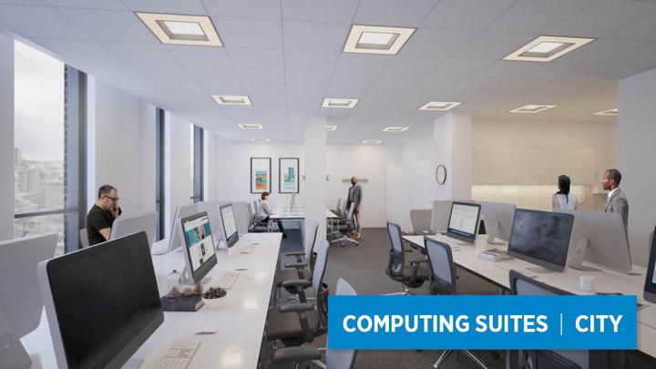 City Campus Manchester computing suite