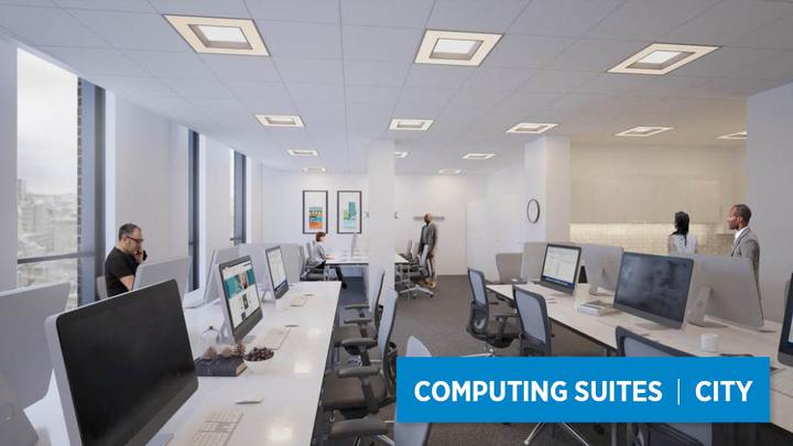 City Campus Manchester computing suite