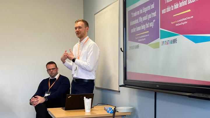 The Greater Manchester Combined Authority holding a workshop at UCEN Manchester