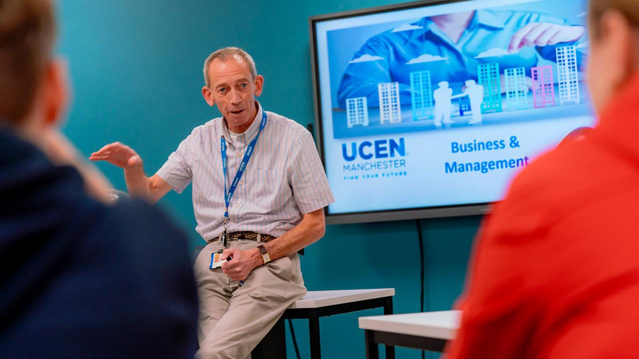 Attending a Business and Management course