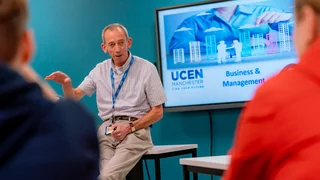 Attending a Business and Management course