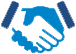 Icon of two people shaking hands