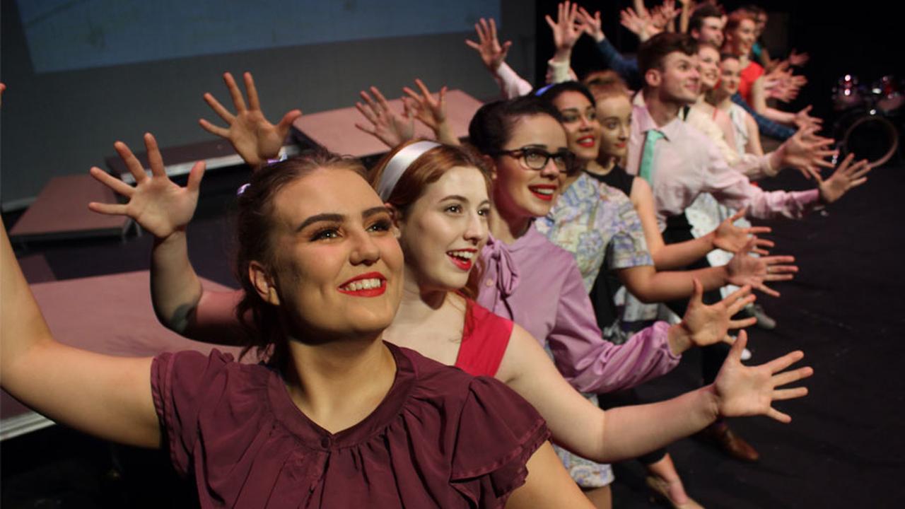 Performing Arts students at The Arden School of Theatre