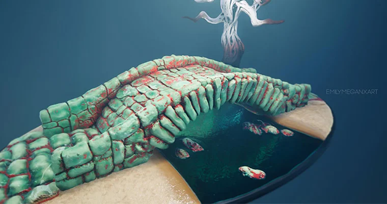 A piece of digital artwork