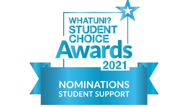 WhatUni Student Awards logo
