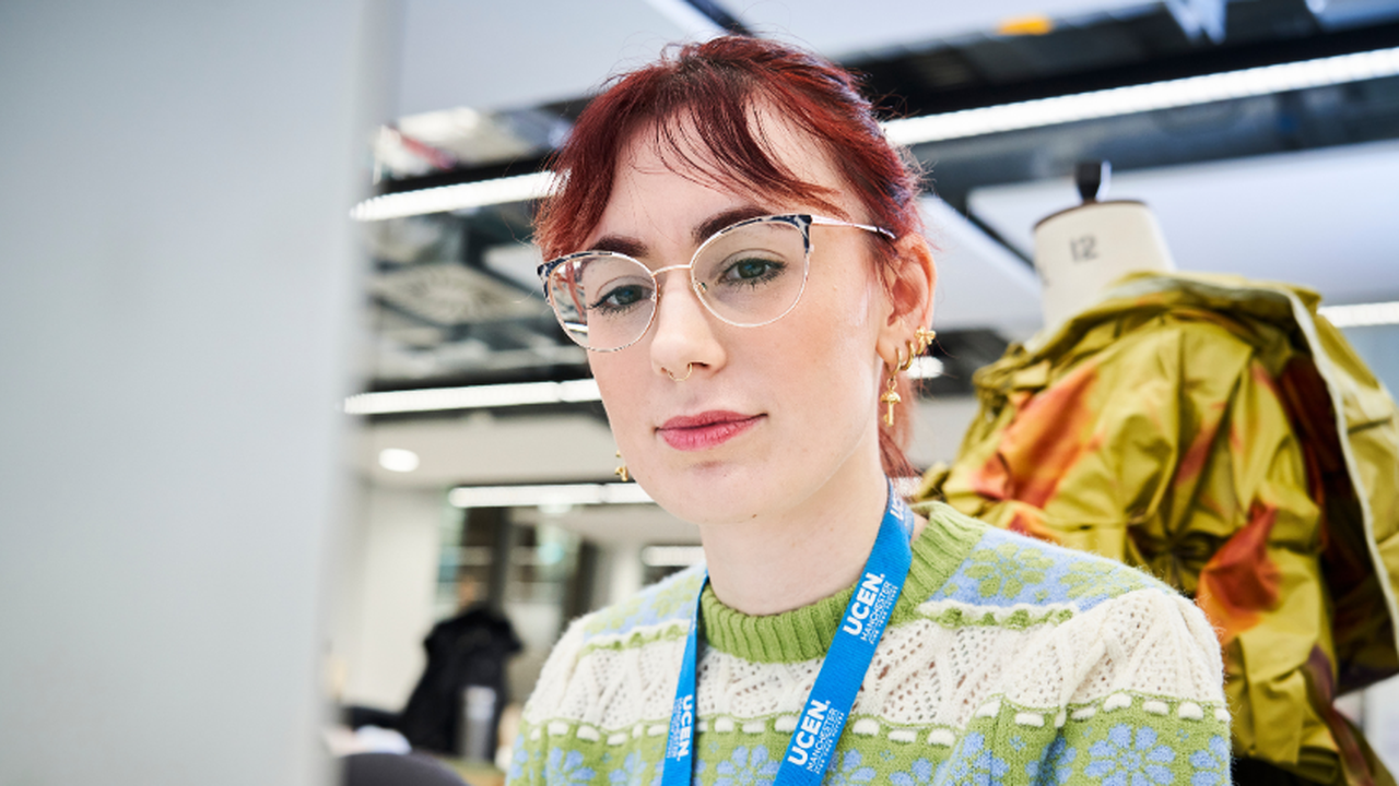 UCEN Manchester Fashion student
