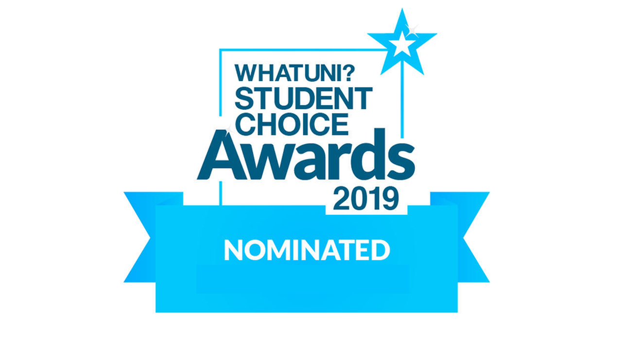 WhatUni? Awards nomination logo