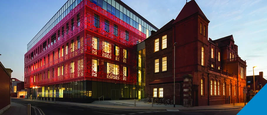 Exterior view of CityLabs campus