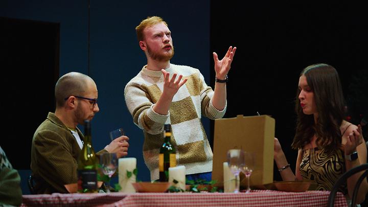 Photograph of a performance from students at The Arden School of Theatre.