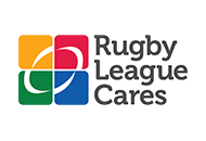 Rugby League Cares logo