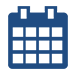 Icon showing a calendar