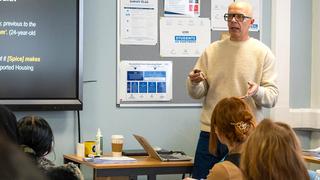 Professor delivers guest lecture to Criminology students