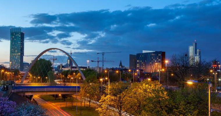 Manchester skyline