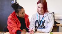 Learners working together