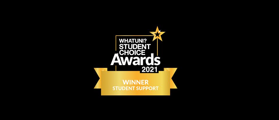 WhatUni? Student Choice Awards Winner for Student Support