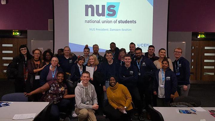 Students at the Representative Training Day