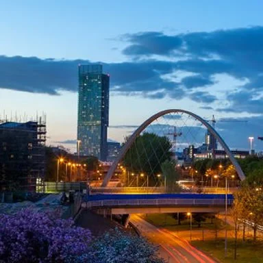 Manchester skyline